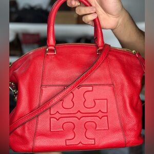 Tory Burch Vibrant Red Satchel